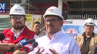José Tangherlini anuncia despliegue de maquinaria ante posibles efectos del fenómeno del Niño