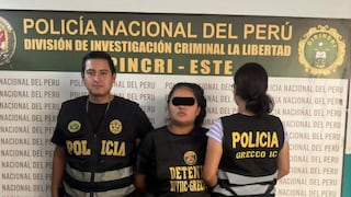 Trujillo: Cae presunta integrante de la banda criminal “Los Pulpos Nueva Generación”
