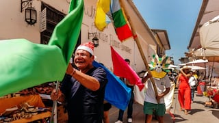 Catacaos gozó del primer Banderazo de la Nación Tallán