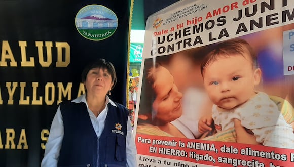 Coordinadora de la Red de Salud Arequipa Caylloma, Marisela Bedoya. (Foto: GEC)