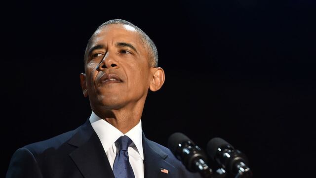 Barack Obama dio su último discurso como presidente de Estados Unidos