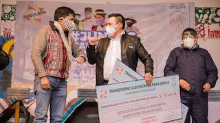 Cuestionan viajes de Cáceres Llica a provincias para entrega de cheques simbólicos