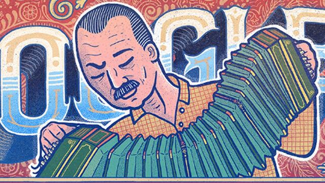 Google conmemora con doodle el nacimiento de Astor Piazzolla, músico que revolucionó el tango