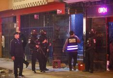 PNP interviene bar en San Martín de Porres y encuentra armas, droga y una menor de edad (FOTOS)