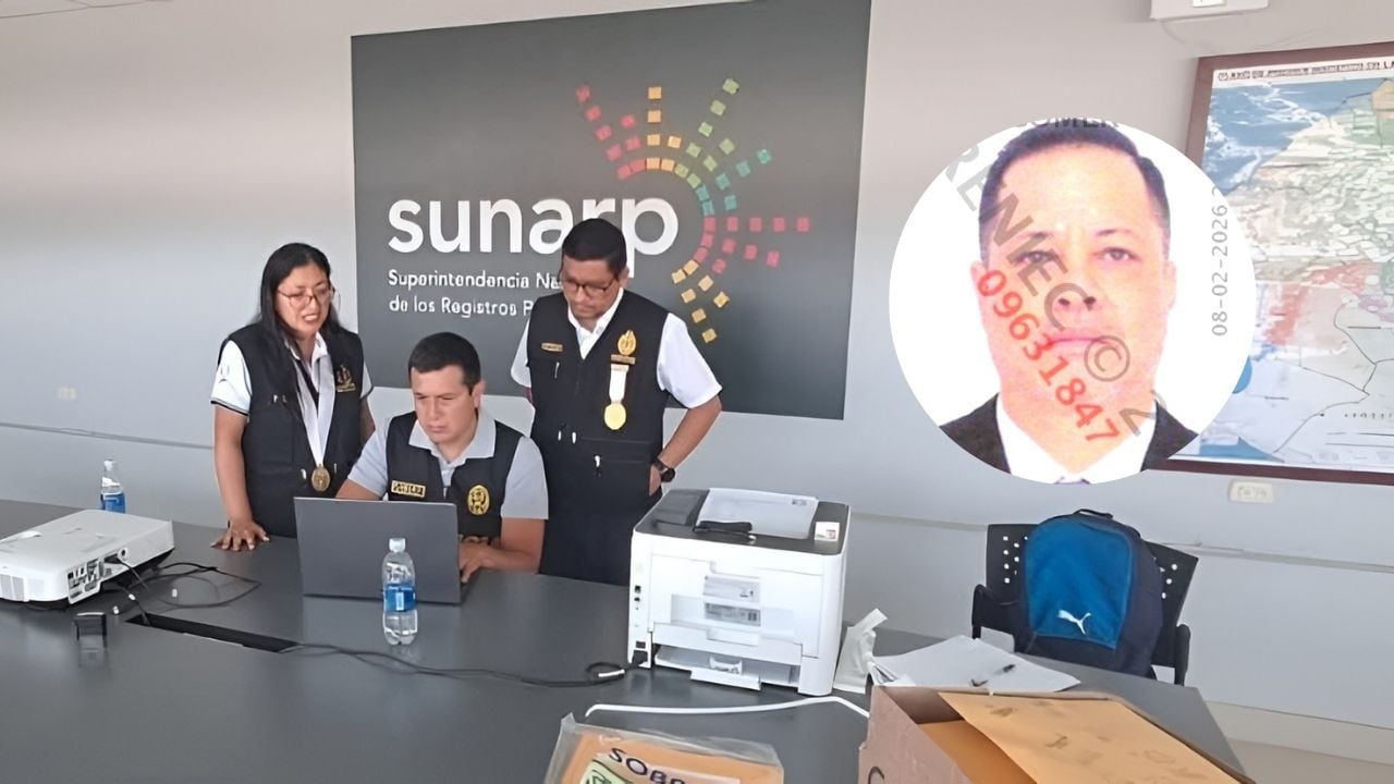 La Fiscalía contra el Crimen Organizado intervino la oficina de Sunarp Piura.
