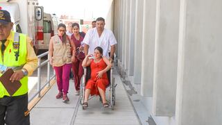 Piura: Gestante aislada por lluvias es trasladada en helicóptero al hospital de Chulucanas