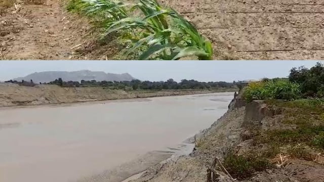 Lambayeque: Río Reque arrasa con obras de defensa ribereña