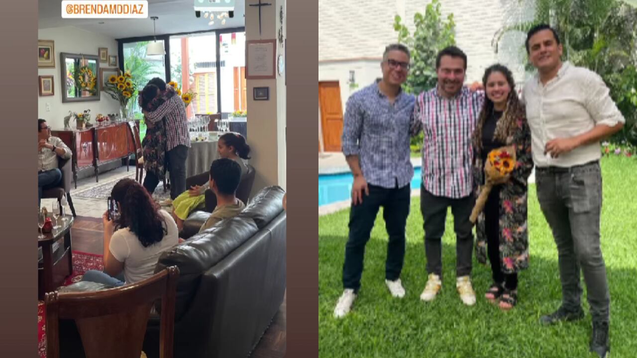 Giacomo Bocchio y Brenda Dávila se comprometieron.