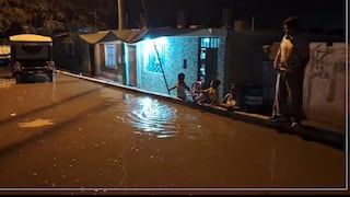 Pisco: desborde de canal de regantes inunda viviendas y calles en el distrito de Independencia