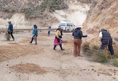 Comuneros de Andagua reparan carretera por inacción del Gobierno Regional de Arequipa