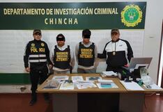Chincha: caen dos sujetos con 12 cartuchos de dinamita en el distrito de El Carmen