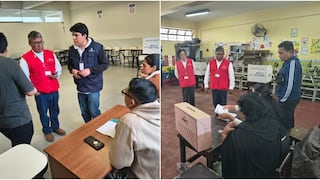 Ica: mesa de sufragio abrió con más de tres horas de retraso en la Universidad Nacional San Luis Gonzaga