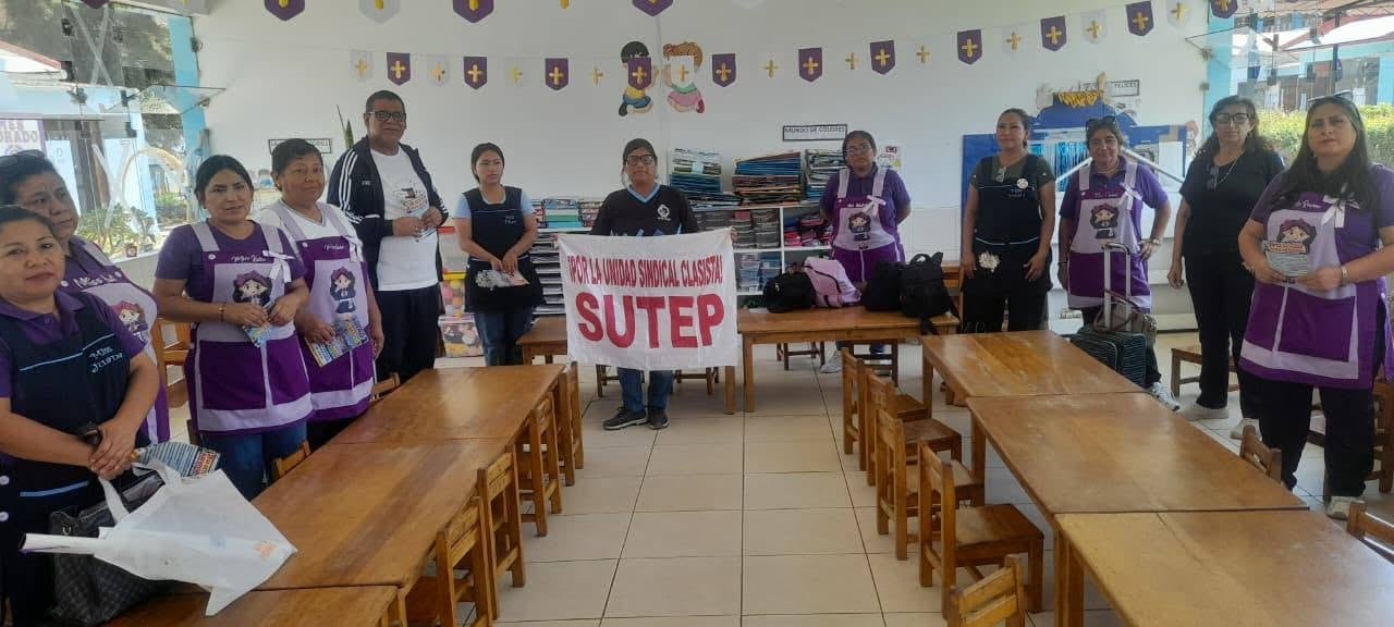 Docentes de Pisco se sumarán al paro nacional del SUTEP este jueves 29 de octubre