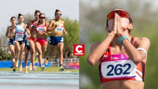 Thalia Valdivia conquista la plata en los 5,000 metros de los Juegos Suramericanos