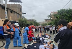 Trujillo: II Simulacro Nacional Multipeligro movilizó a 10 mil personas en El Porvenir