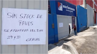 ¡Se quedaron sin pavo!: familias en Chincha no pudieron canjear sus vales por falta de stock