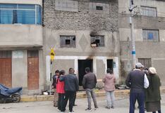 Puno: Niño víctima de incendio fue referido a un hospital de Arequipa
