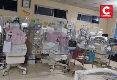 Huancayo: Bebés en incubadoras y con ventilador hacinados en el hospital El Carmen