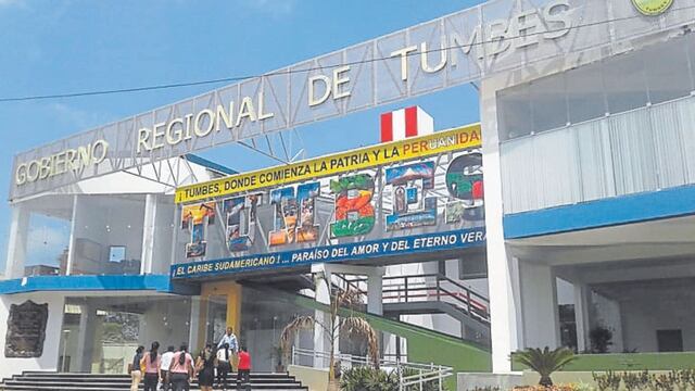 La sede central del Gobierno Regional de Tumbes solo ha licitado tres obras
