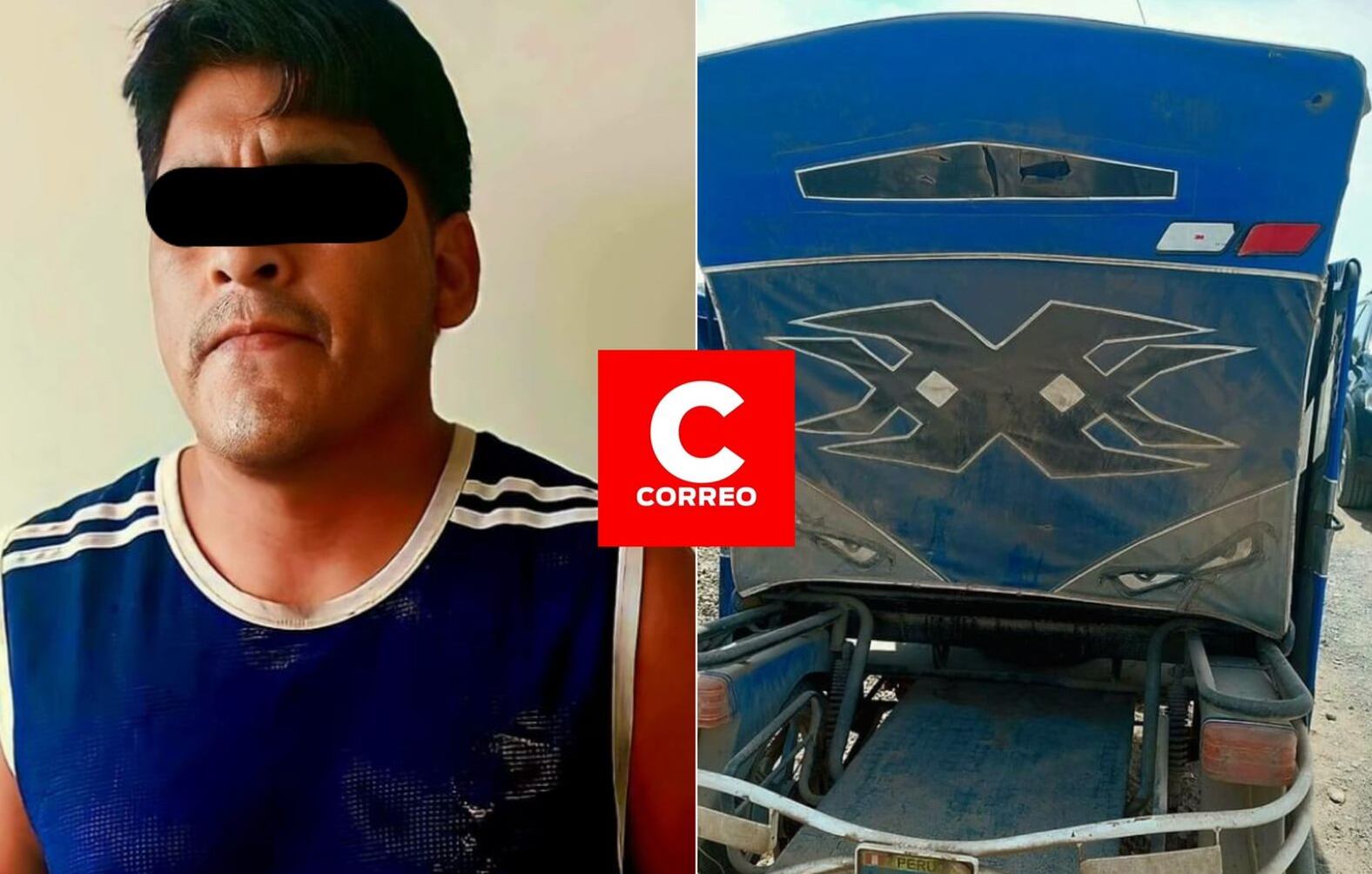 Mototaxi incautada fue reportada como robada. (Foto: Difusión)