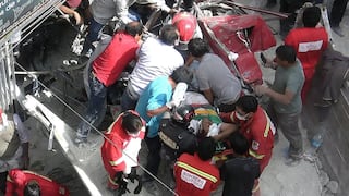 Chofer salva de milagro tras estrellar su camión contra vivienda en Abancay