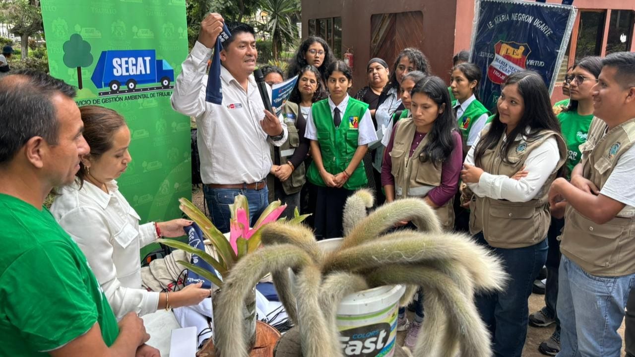 El “Pulmón Verde de Trujillo” fortalece la conciencia ecológica y la formación ambiental de cientos de ciudadanos.