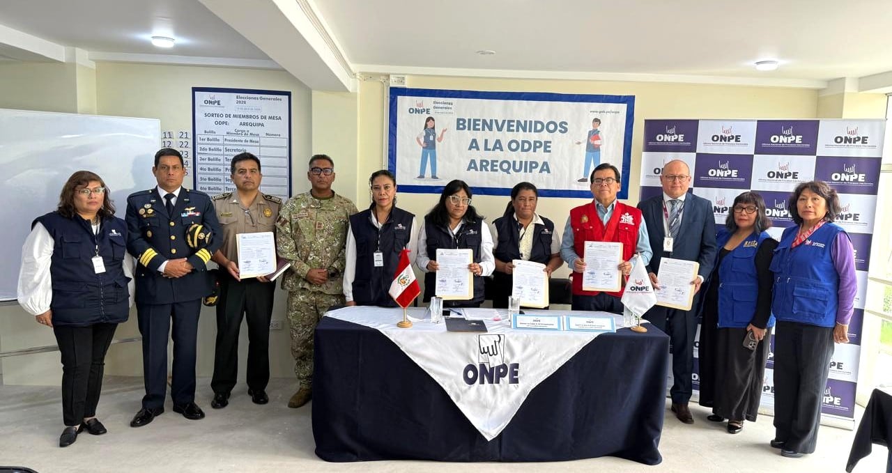 ONPE habilita siete oficinas en Arequipa para informar a la población. Foto: ONPE.