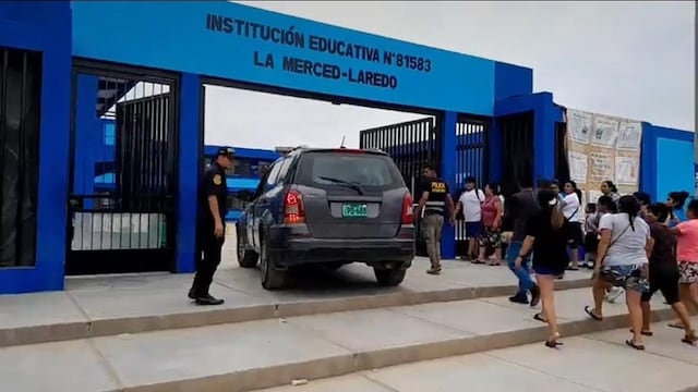 Investigan presunta violación de alumno a su compañera dentro de colegio en Trujillo