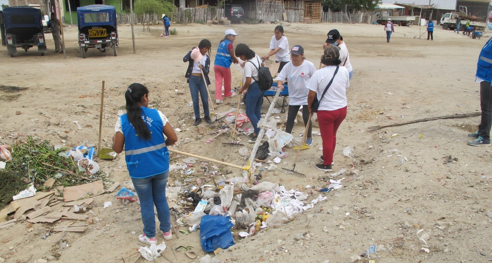 Retiran más de 30 toneladas de residuos sólidos el fin de semana en Piura