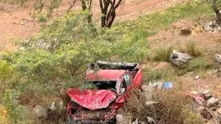 La Libertad: Camioneta cae a un abismo en Pataz