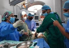 Piura: En hospital Santa Rosa especialistas practican primera extracción compleja de un tumor de cuello