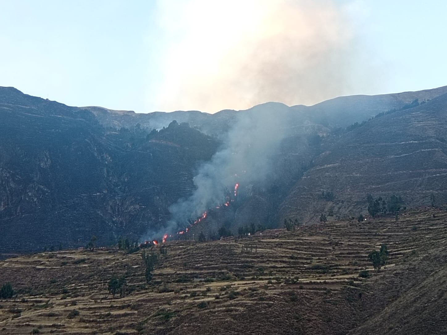 Siniestros aumentan en la región imperial y ponen en peligro el patrimonio cultural