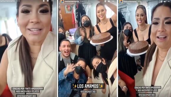 Redes: saludo de Katia Palma a Maricarmen