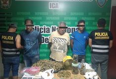 Ica: desmantelan banda delictiva “Los hierba mala de Nasca” en operativo antidrogas