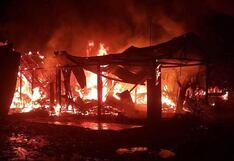 Explosión de balón de gas provoca incendio e el que mueren madre y sus dos hijos en Huánuco
