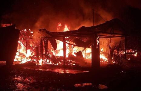Explosión de balón de gas provoca incendio e el que mueren madre y sus dos hijos en Huánuco