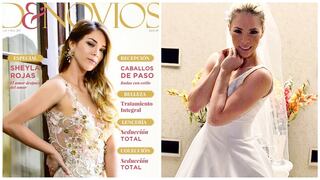 Sheyla Rojas aparece en portada de revista para novios pese a cancelar su boda con Pedro Moral (FOTOS)