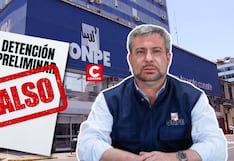 Elecciones 2026: PNP descarta pedido de detención preliminar contra jefe de la ONPE