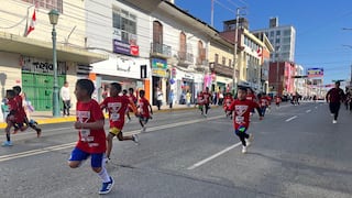 “Voy a comprar mis zapatillas para seguir corriendo”: el sueño del niño que ganó la Maratón Junior San Jorge 2026