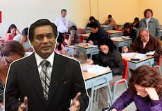 Ministro de Educación anuncia retorno de la evaluación de desempeño docente y plantea capacitación con universidades