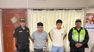Tacna: Detienen a dos varones implicados en la receptación de celulares robados