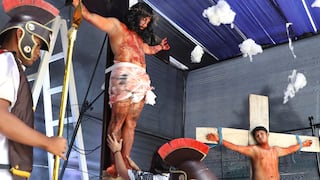 Con mucho realismo se vivió el II concurso “Estampas vivas de Semana Santa”