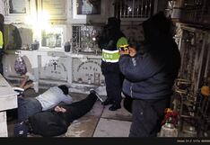 Arequipa: Capturan a tres personas dentro del cementerio La Apacheta