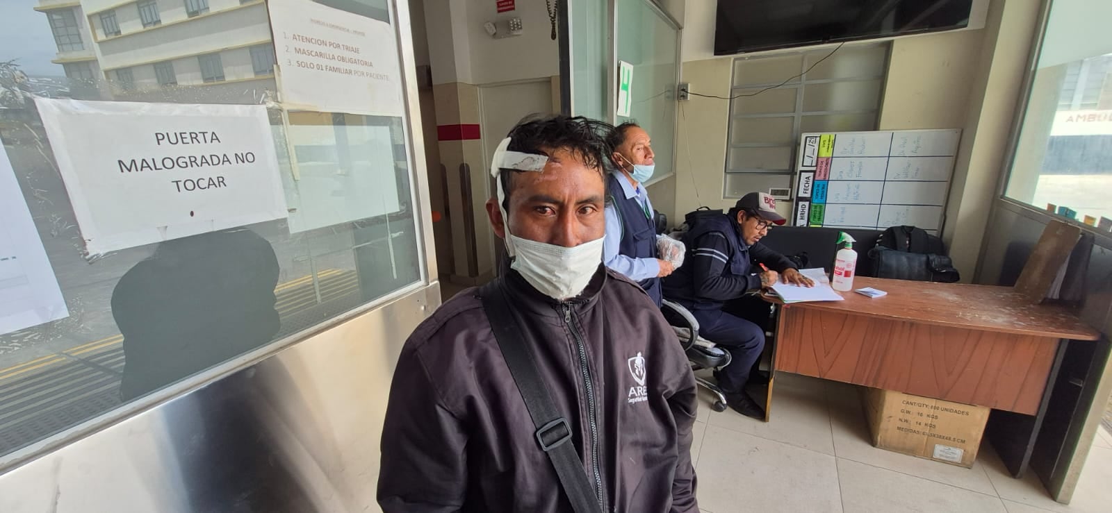 Melitón Huamán Cala fue asaltado en Arequipa. Foto: GEC.