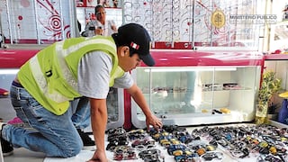 Ica: Fiscalía incauta 600 lentes en un operativo en la avenida Municipalidad