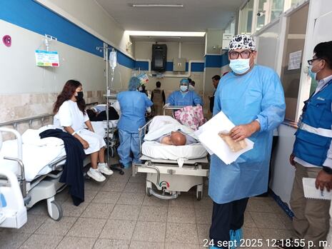 Tacna: Pacientes ingresados a emergencia son atendidos en pasillos de Essalud