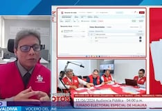 JNE aclara que el recuento de votos solo se aplica a actas observadas y no a toda la votación