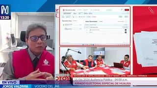 JNE aclara que el recuento de votos solo se aplica a actas observadas y no a toda la votación