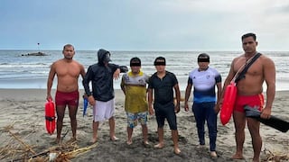 La Libertad: Cinco jóvenes fueron salvados de morir ahogados