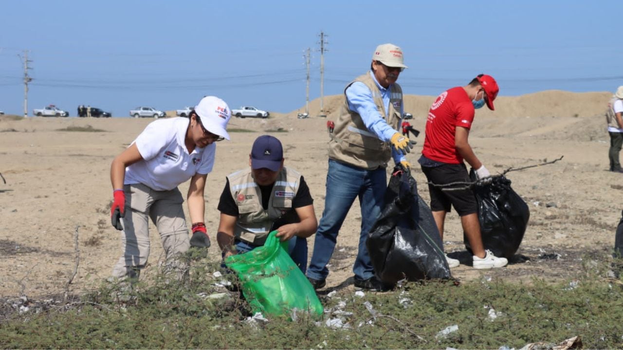 Leslie Urteaga estuvo en Trujillo y presentó acciones para preservar y conservar el Patrimonio de la Humanidad. Además, participó de campaña de limpieza.